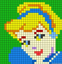 cendrillon-portrait-pixel-perles-a-repasser-hama