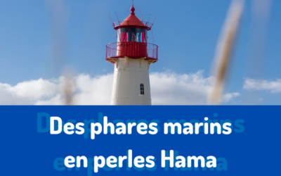 Des phares marins en perles Hama