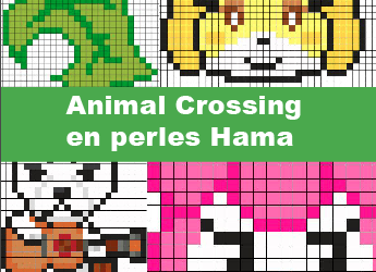 Animal Crossing en perles Hama