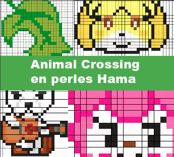 Animal Crossing en perles Hama
